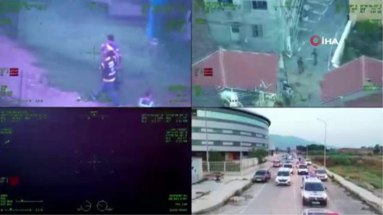 İzmir'de nefes kesen uyuşturucu operasyonu: 45 gözaltı