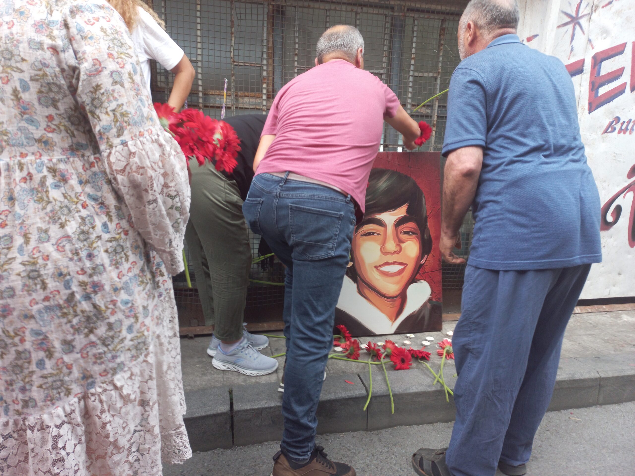 Berkin Elvan, vurulduğu yerde anıldı