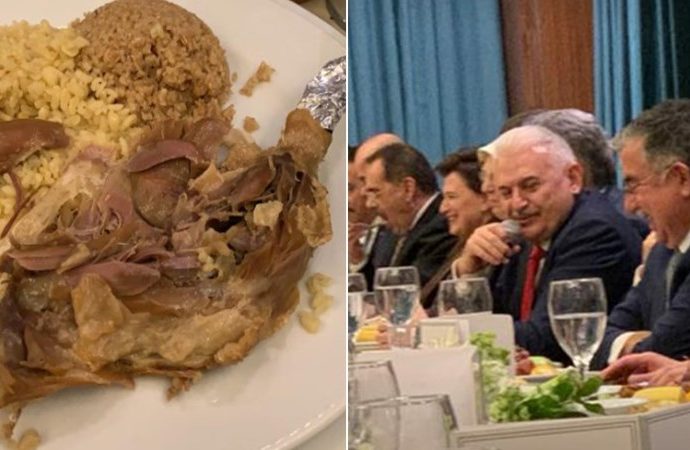 AKP’li vekiller, Binali Yıldırım’ın ‘kaz partisi’nde buluştu