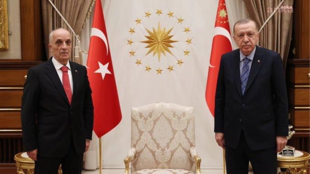 TÜRK-İŞ Genel Başkanı Ergün Atalay, Cumhurbaşkanı Erdoğan ile görüştü