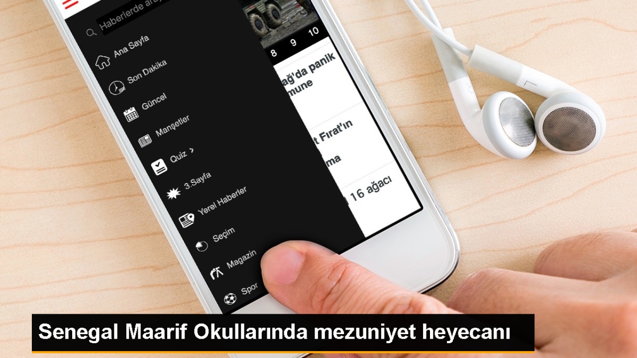 Senegal Maarif Okullarında Mezuniyet Heyecanı
