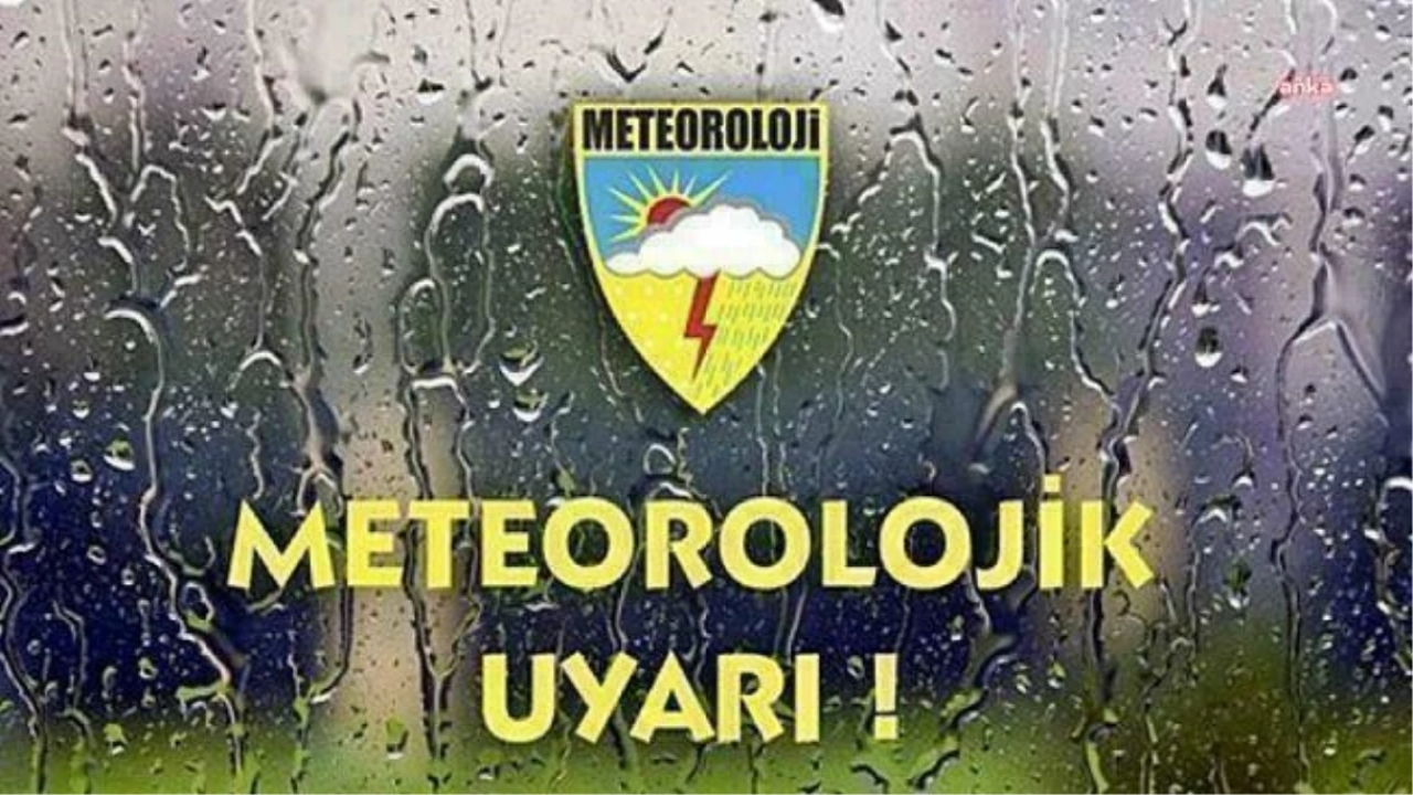 Rize ve Artvin'de Kuvvetli Sağanak Yağış Uyarısı