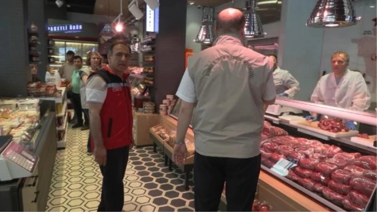 İstanbul'da Kurban Bayramı öncesi kasap ve baklavacılara denetim