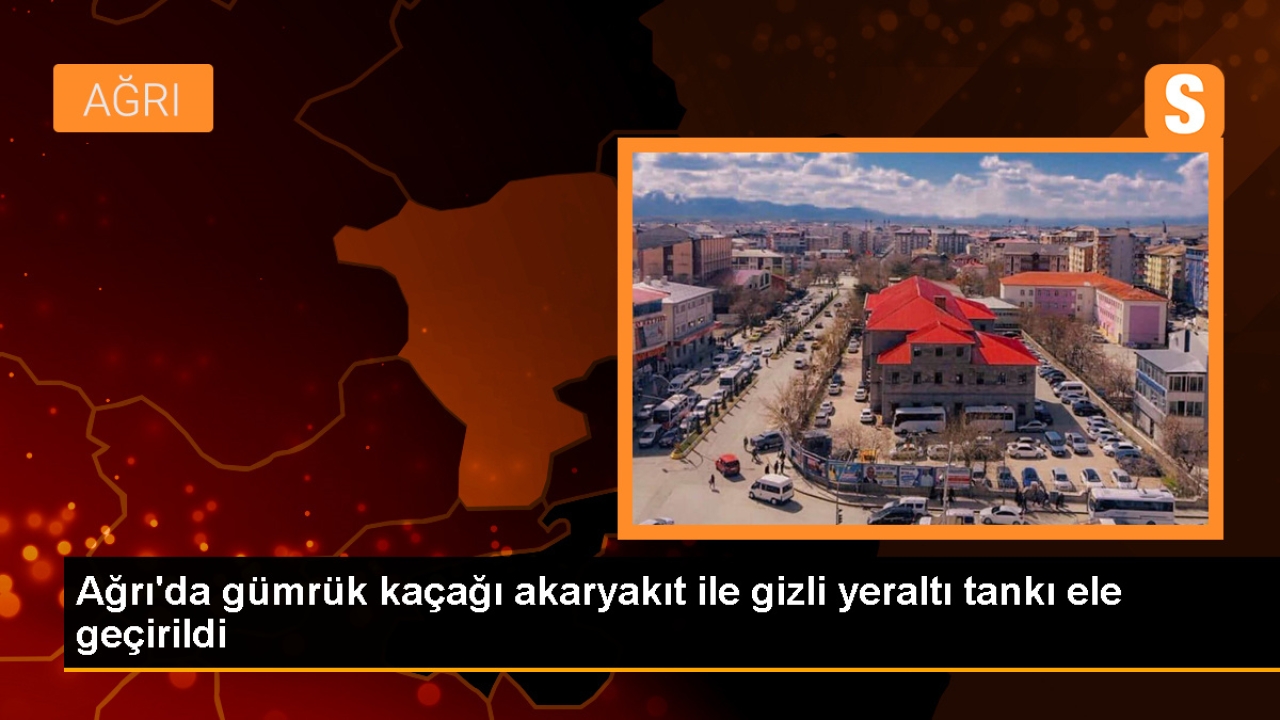 Doğubayazıt'ta 5 Bin Litre Gümrük Kaçağı Akaryakıt Ele Geçirildi