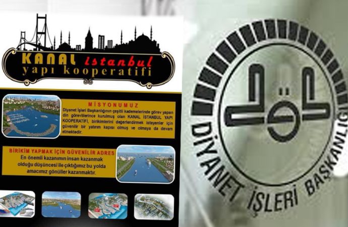 Diyanet çalışanları, Kanal İstanbul güzergahında kooperatif kurmuş