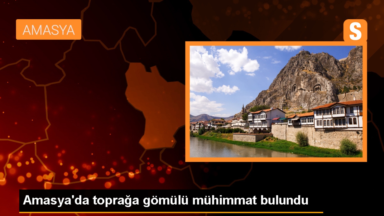 Amasya Merzifon'da Toprağa Gömülü Mühimmat Bulundu