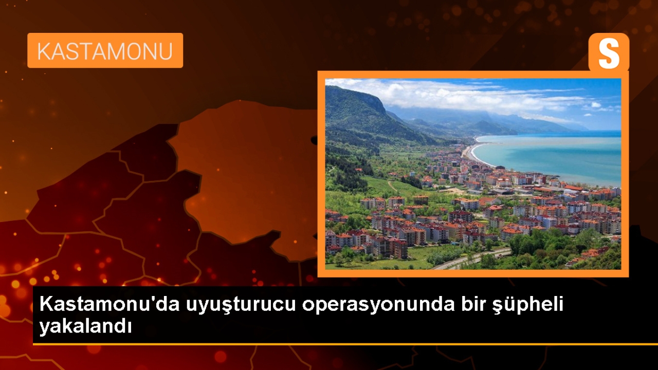 Kastamonu'da Uyuşturucu Operasyonu: Bir Şüpheli Gözaltına Alındı