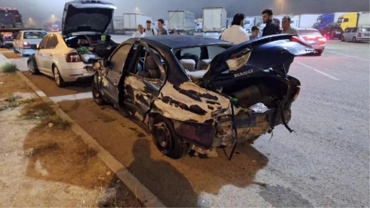 Kuzey Marmara Otoyolu'nda kaza: 2'si çocuk 5 kişi yaralandı