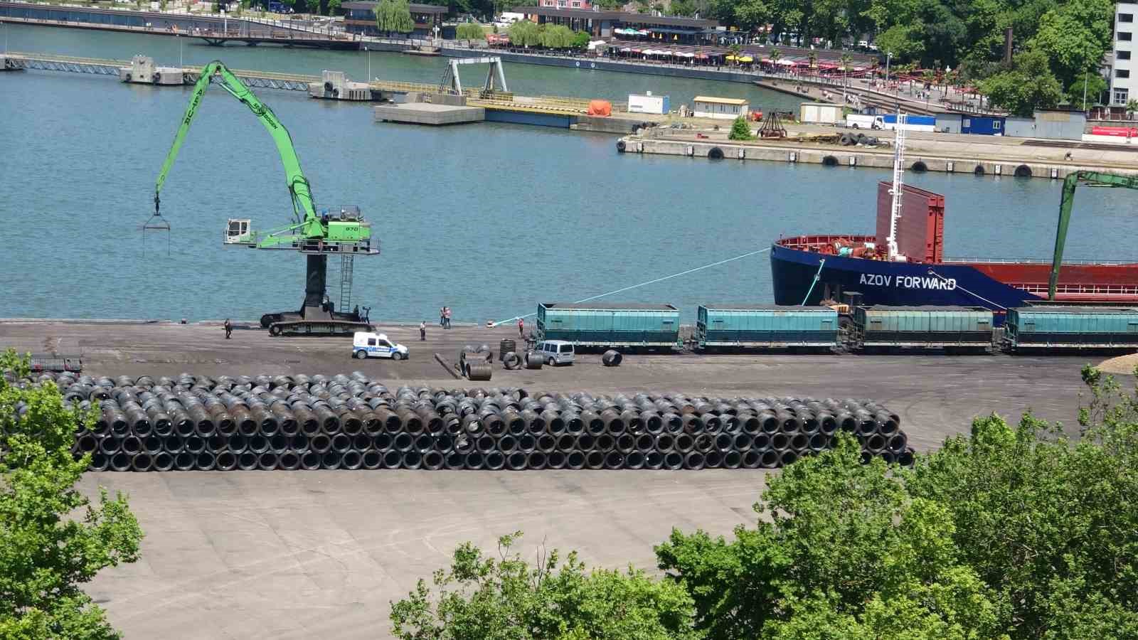 Zonguldak Limanı’nda mayın alarmı: Rusya’dan gelen gemi Sahil Güvenlik ekiplerini harekete geçirdi