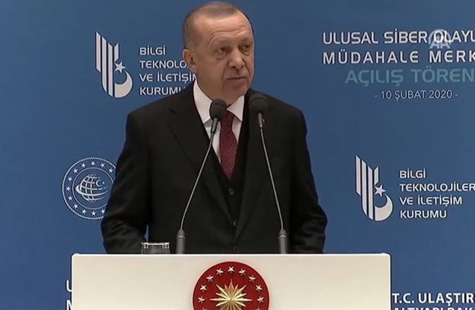 Erdoğan: Türksat 6A’yı 2022’de uzaya göndermeyi planlıyoruz