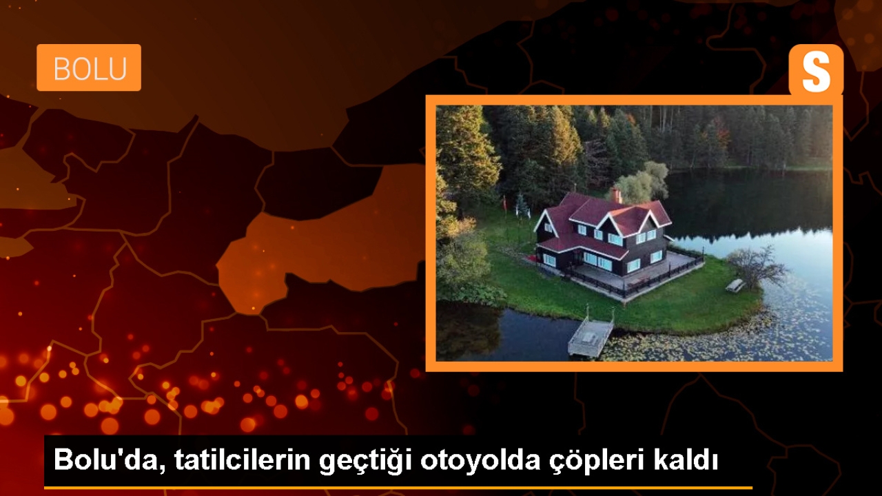 Kurban Bayramı tatilinde Anadolu Otoyolu'nda çevre kirliliği