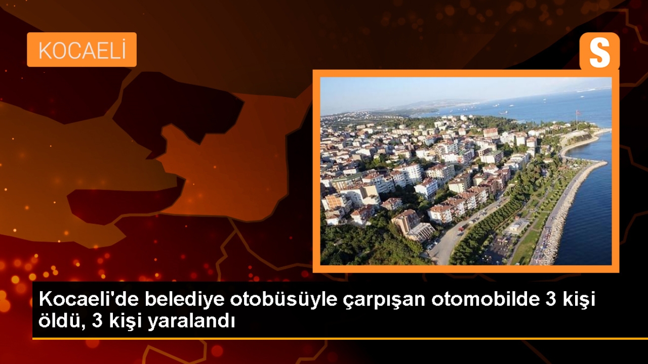 Kocaeli'de Belediye Otobüsü ile Kaza: 3 Kişi Hayatını Kaybetti