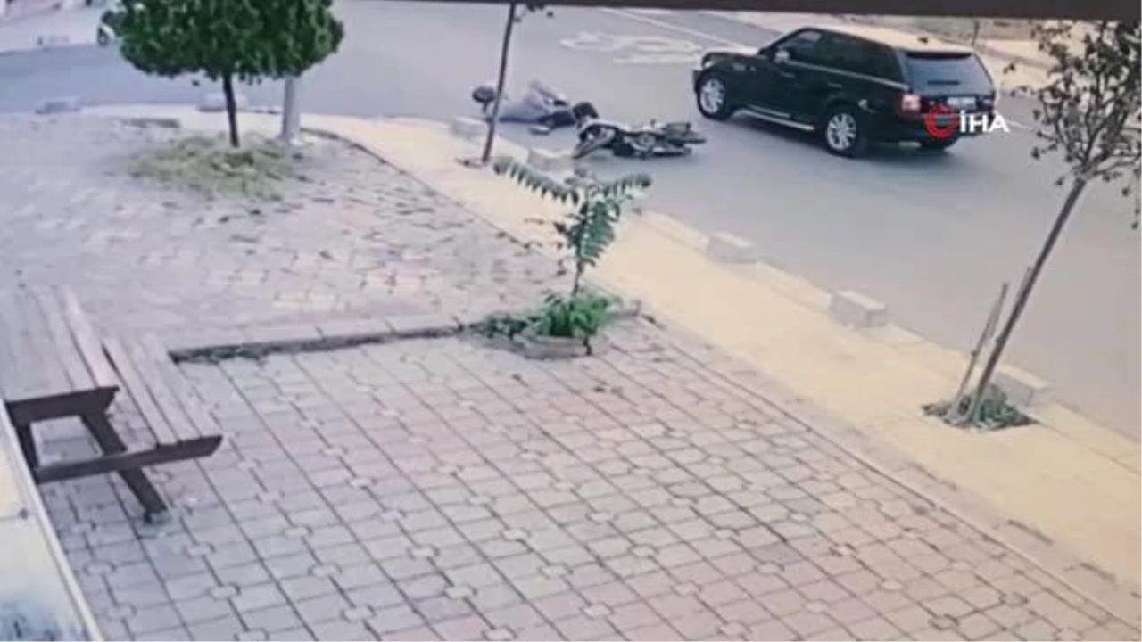 Tekirdağ'da Motosiklet Kazası: İki Kardeş Yaralandı