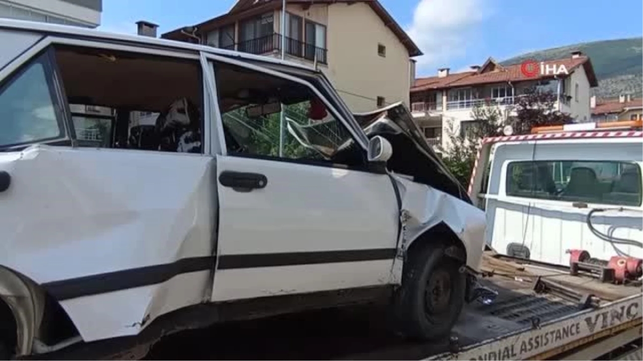 Amasya'da Halk Otobüsü Kazası: 4 Yaralı
