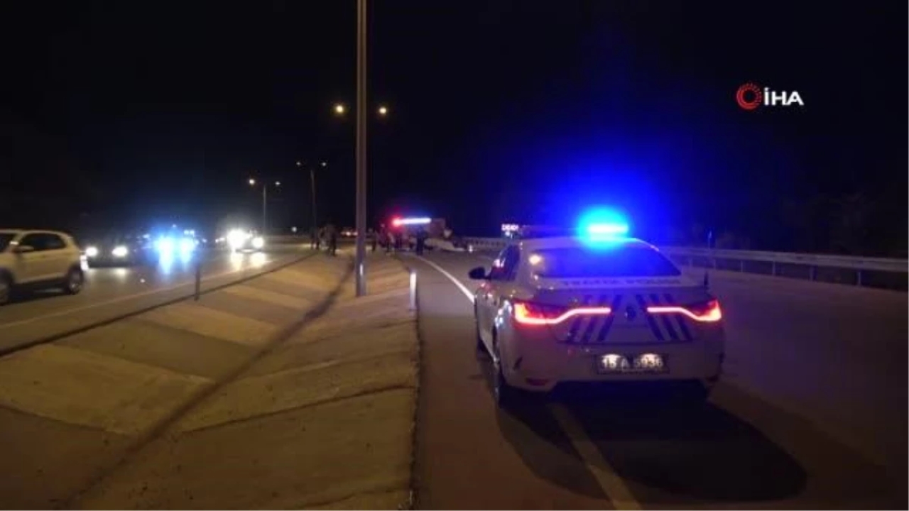 Burdur'da Kontrolden Çıkan Araç Takla Attı: 1 Ölü, 1 Yaralı