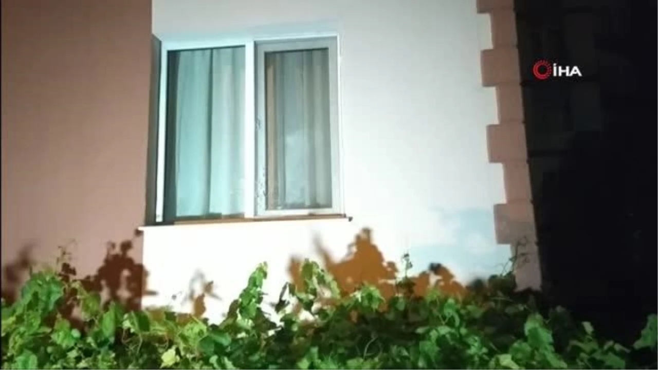 Çorum'da bir ev kurşunlandı