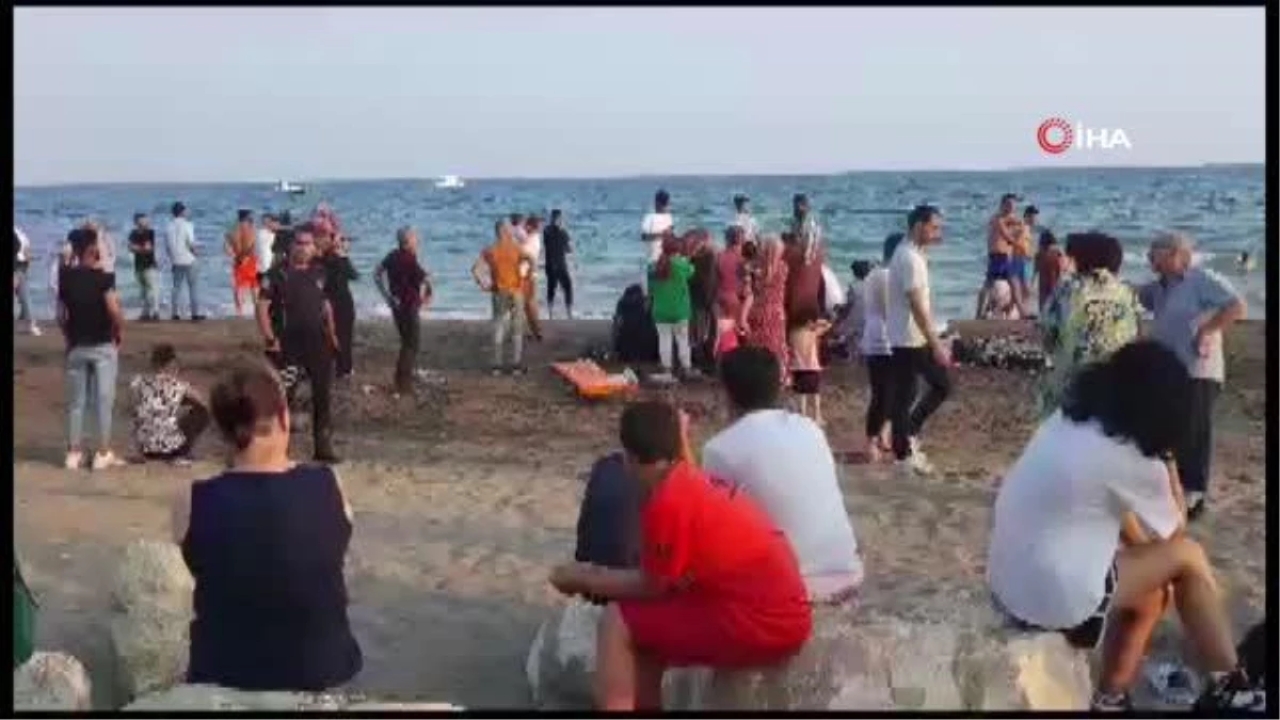 Mersin'de denizde kaybolan genci arama çalışması başlatıldı