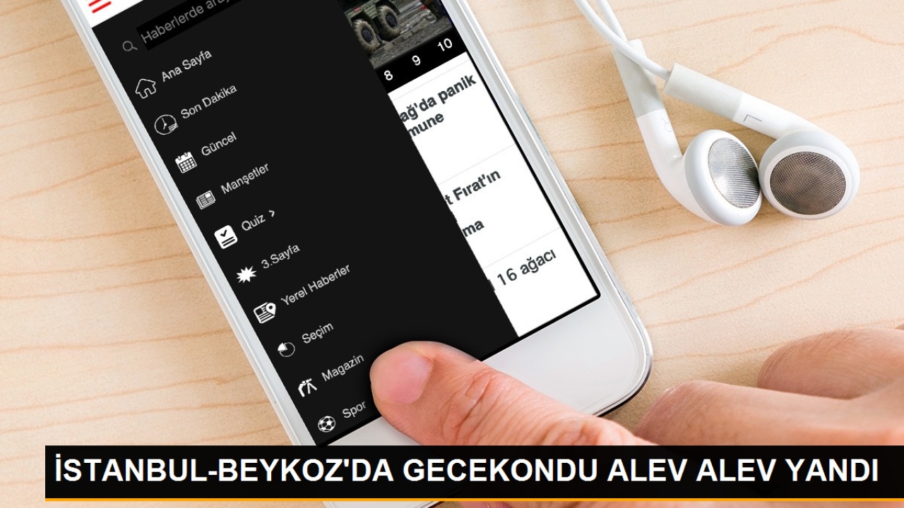 Beykoz'da Gecekonduda Yangın: Ev Kullanılamaz Hale Geldi
