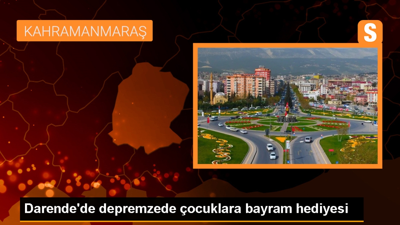 Depremzede çocuklara oyuncak ve hediyeler dağıtıldı
