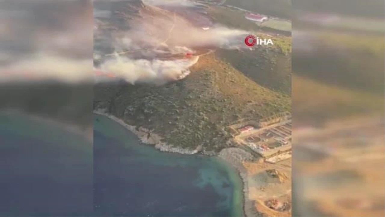 Ateş savaşçıları alevlere ve gönüllere su serpti