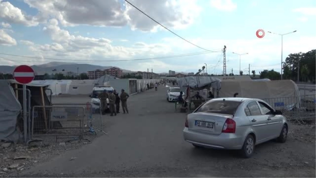 Malatya'da çadır kentte taciz iddiası: 1 gözaltı