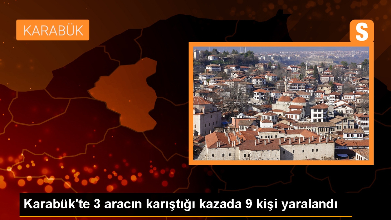 Safranbolu'da Minibüs Kazası: 9 Yaralı