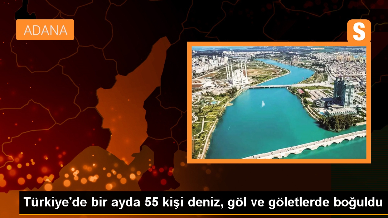 Türkiye'de bir ayda 55 kişi deniz, göl ve göletlerde boğuldu