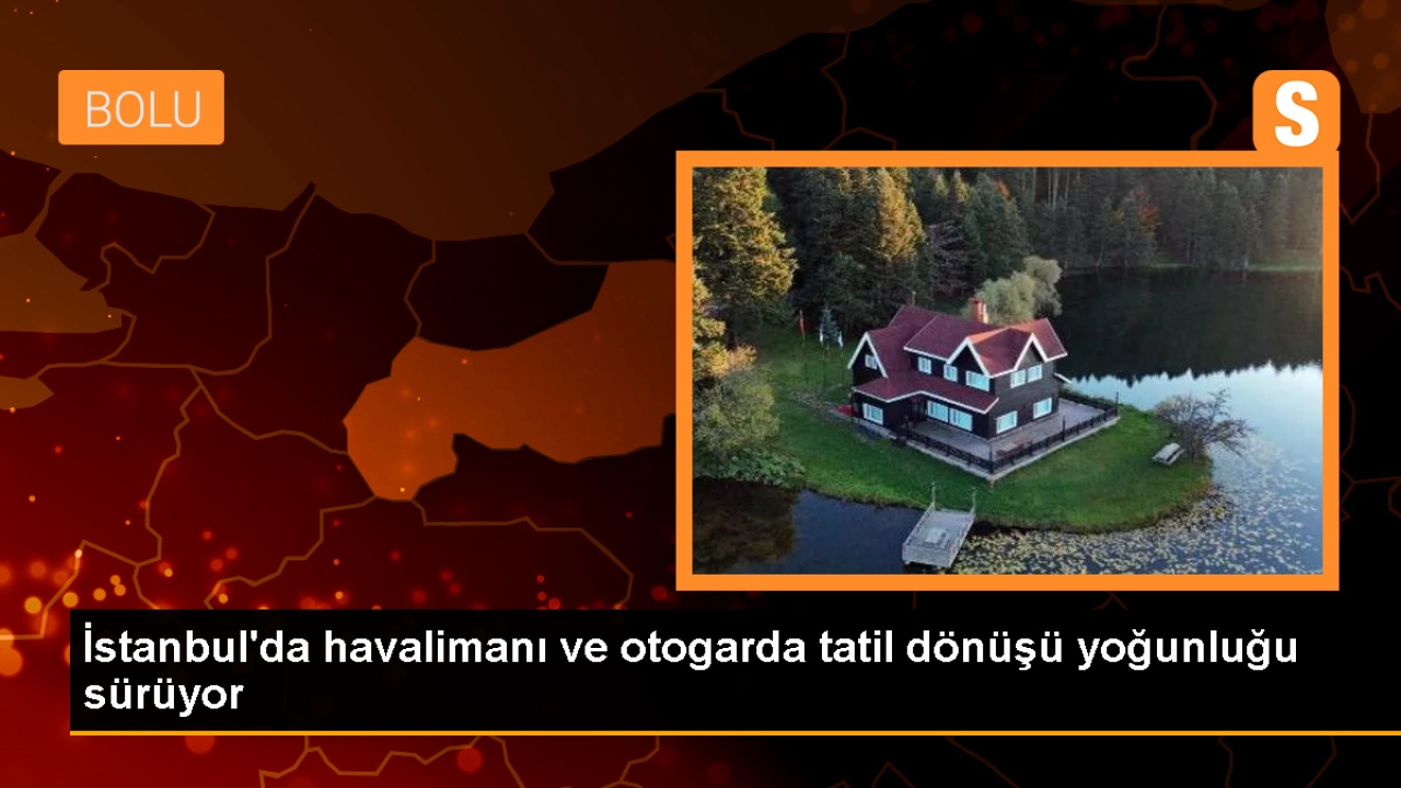 İstanbul'da Kurban Bayramı tatili nedeniyle havalimanları ve otogarda yoğunluk yaşanıyor