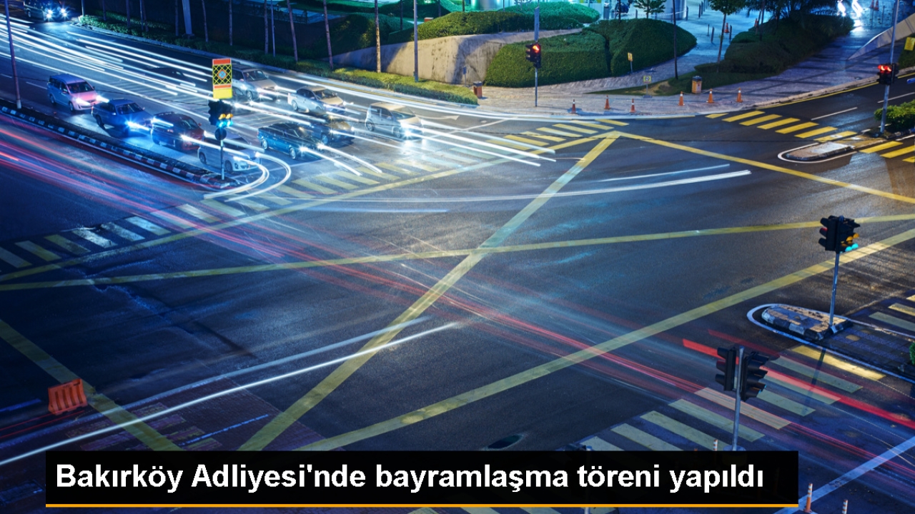 Bakırköy Adliyesi'nde Kurban Bayramı dolayısıyla bayramlaşma töreni düzenlendi