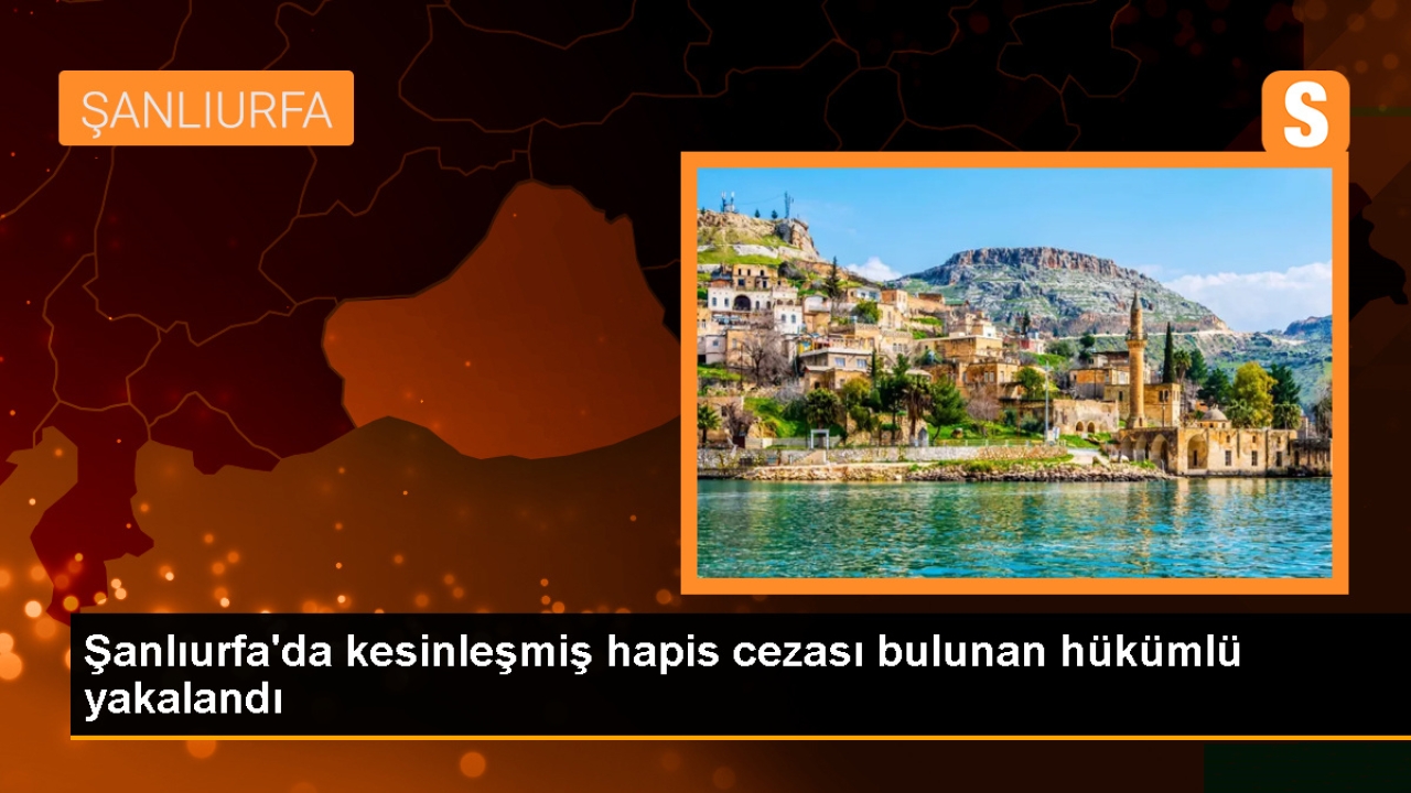 Şanlıurfa'da 10 Yıl Hapis Cezası Bulunan Hükümlü Teslim Edildi