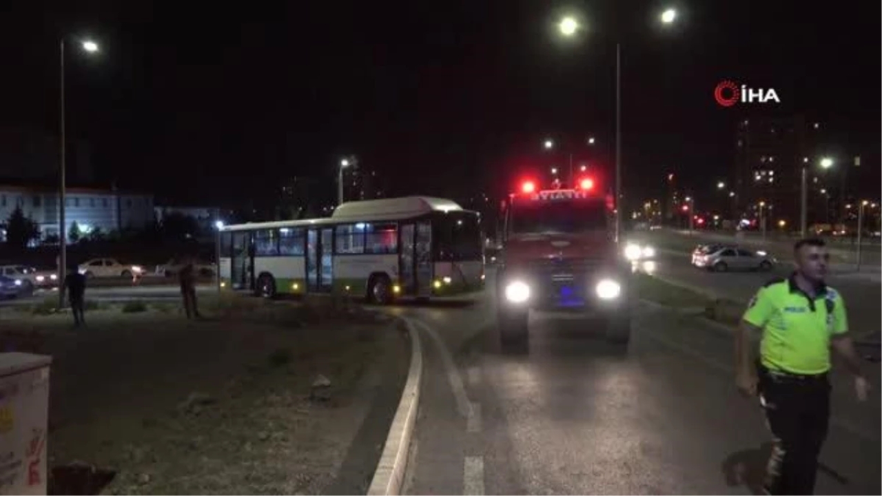 Kayseri'de halk otobüsünü kaçıran zihinsel engelli genç, ekipleri harekete geçirdi