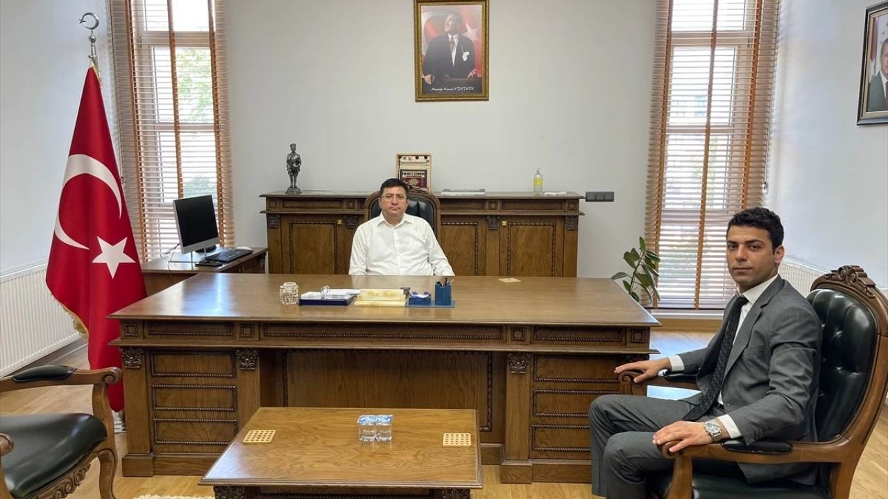 Alaçam Emniyet Müdür Vekili ve Bafra Emniyet Müdür Yardımcısı Kaymakamı Ziyaret Etti