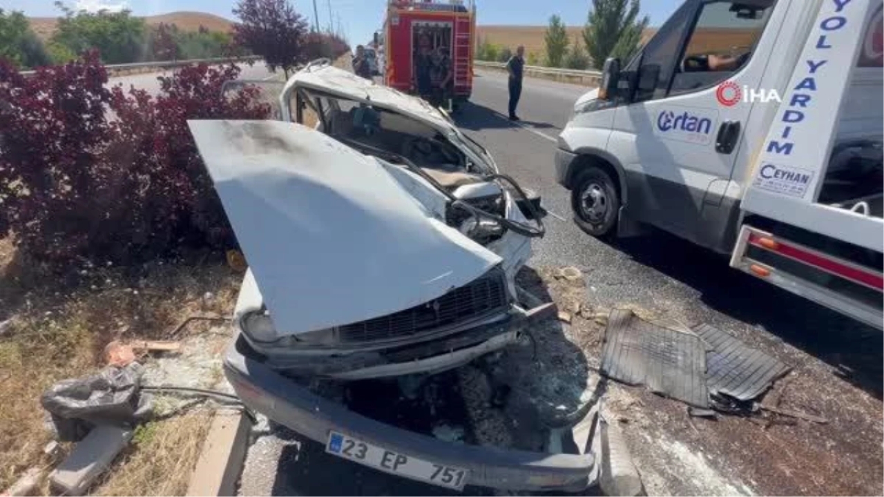 Takla atan araç hurdaya döndü: 2 yaralı