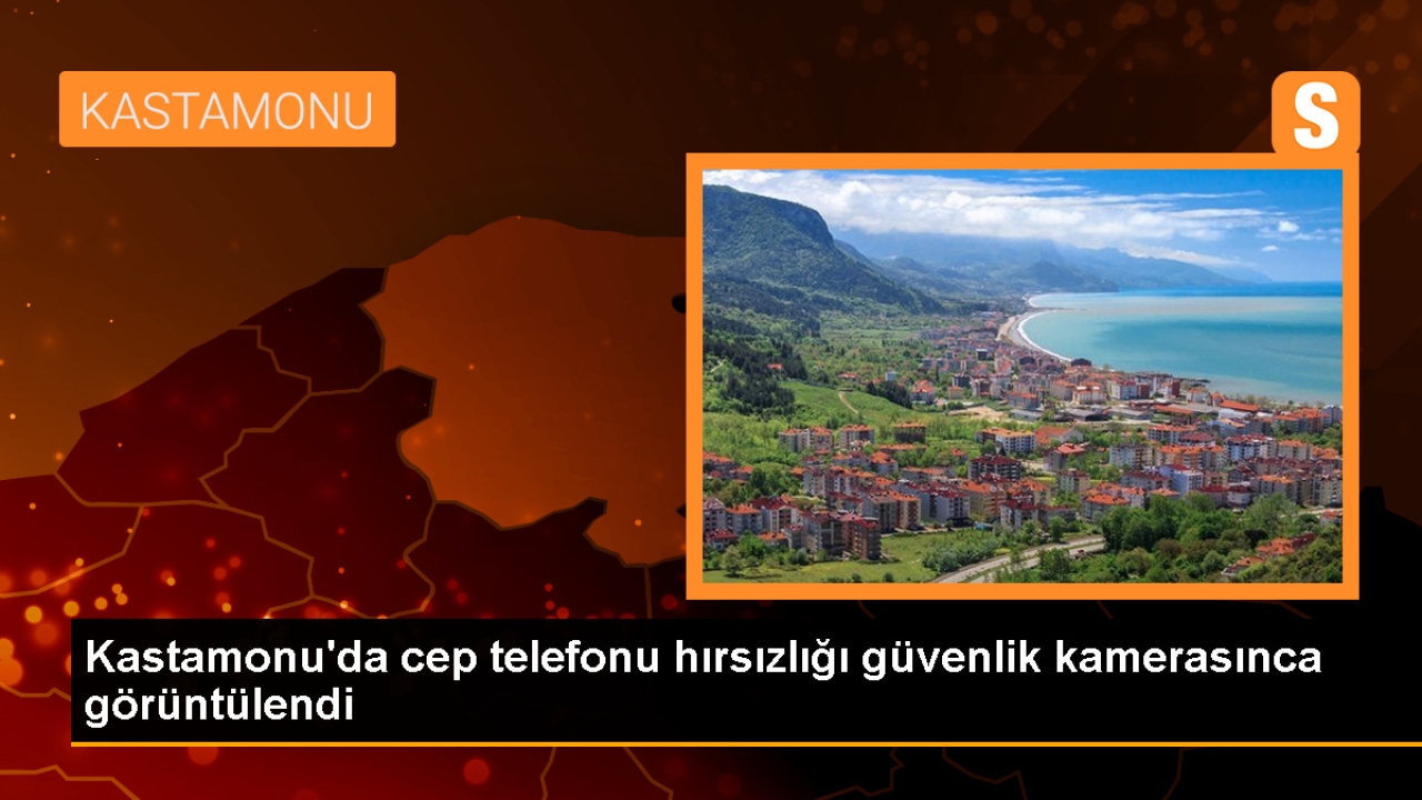 Cide'de iş yerinden cep telefonu çalındı