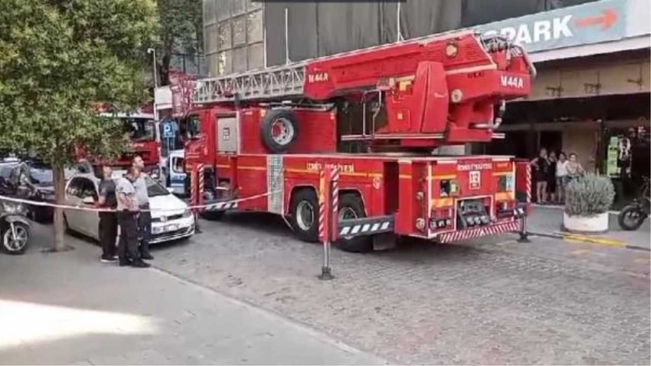 İzmir'de otelin otoparkında intihar girişimi