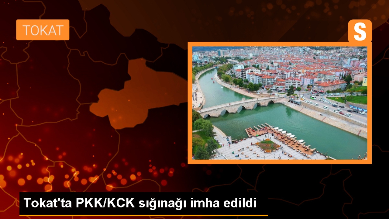 Tokat'ta PKK/KCK terör örgütüne ait sığınak imha edildi