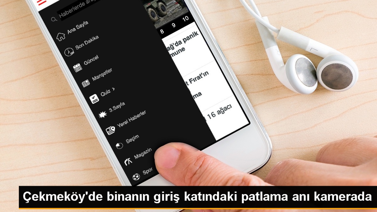 Çekmeköy'de doğal gaz patlaması: Bir kişi yaralandı