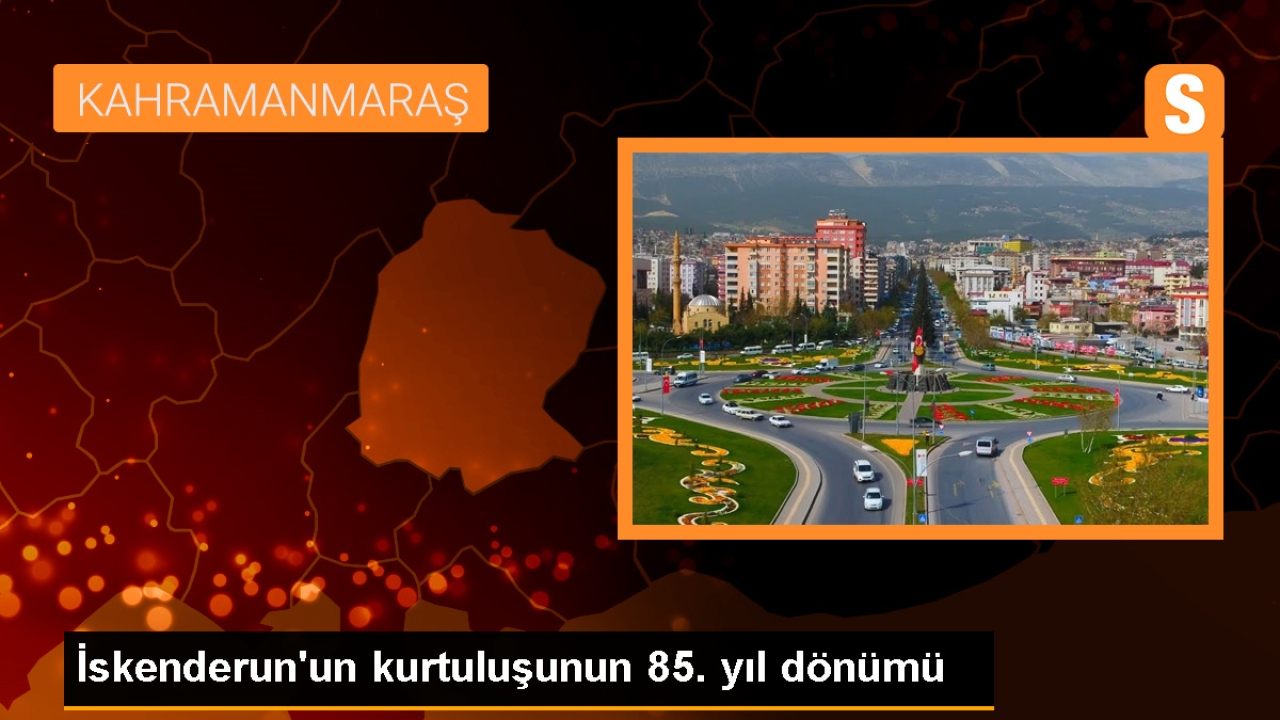 İskenderun'un kurtuluşu 85. yıl dönümü törenle kutlandı