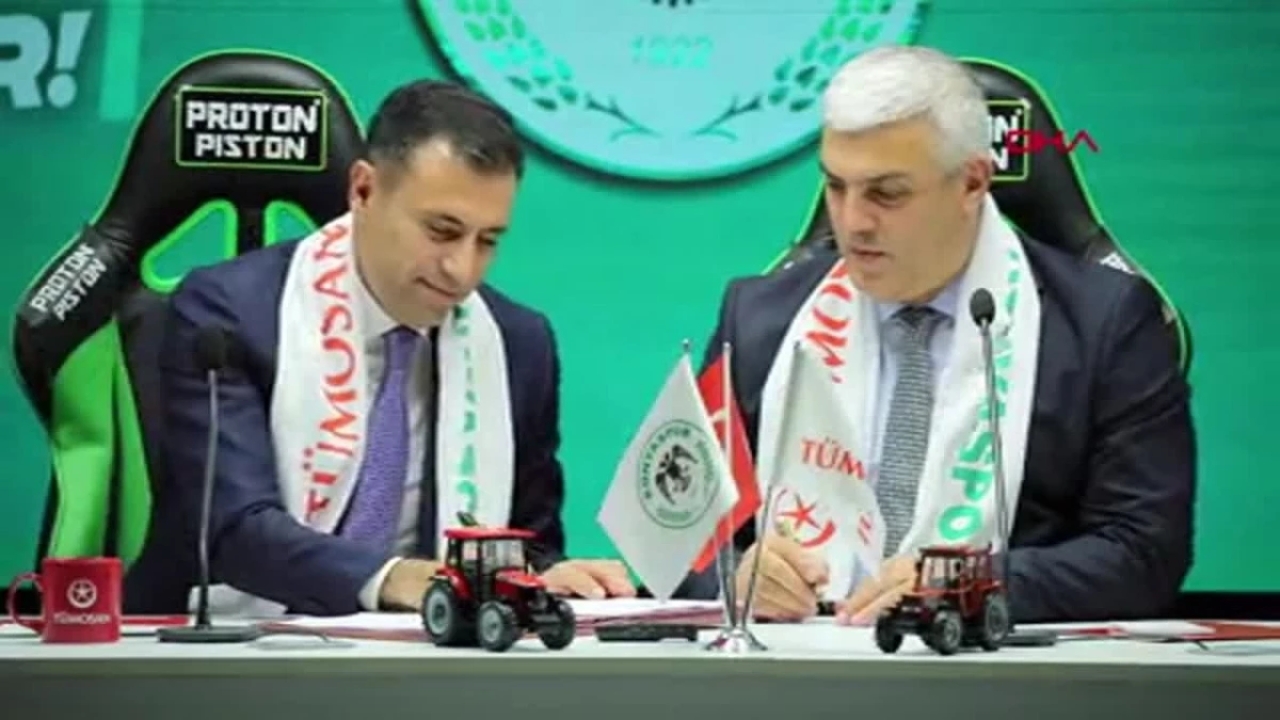 Tümosan, konyaspor'a sponsor oldu
