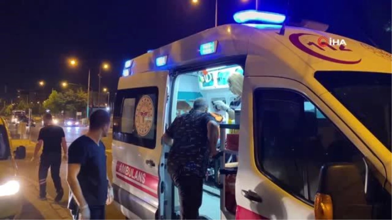 Alkollü sürücü emniyetin PTS direğine çarptı: 1 yaralı