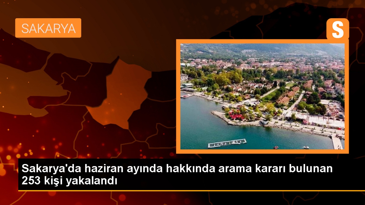Sakarya'da Jandarma Operasyonunda 253 Şüpheli Yakalandı