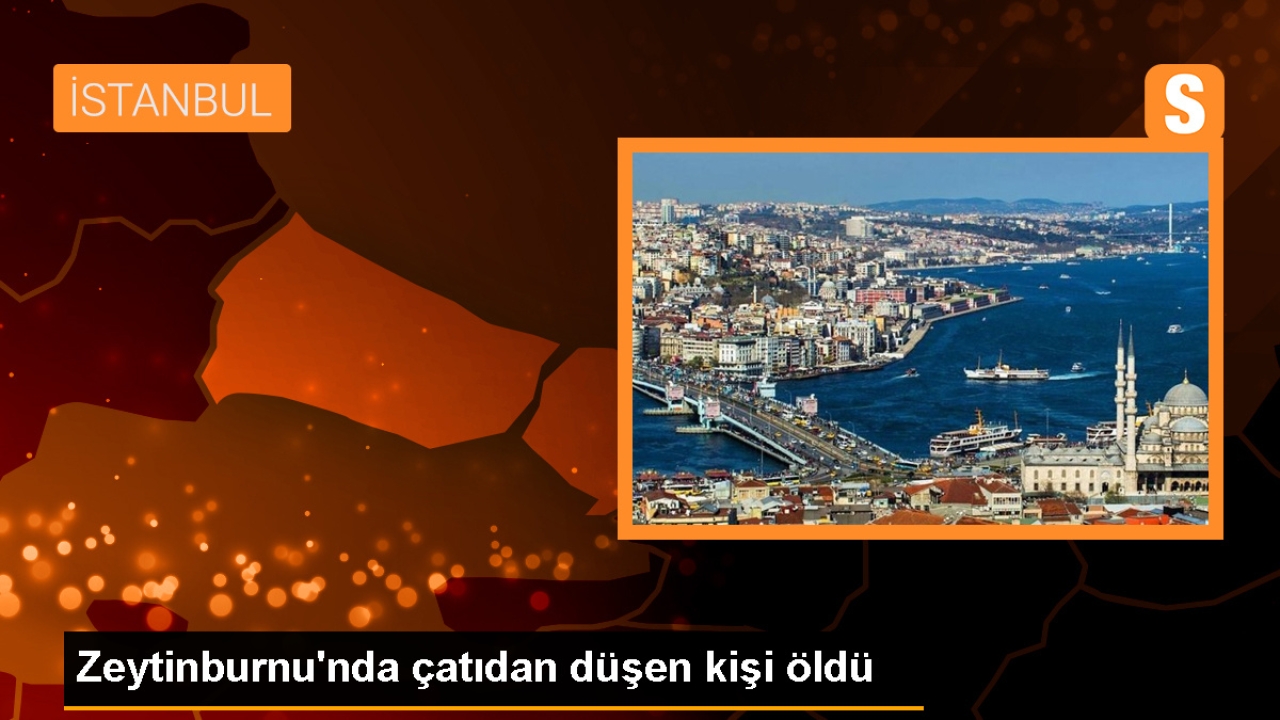 Zeytinburnu'nda İş Merkezinin Çatısından Düşen Kişi Hayatını Kaybetti