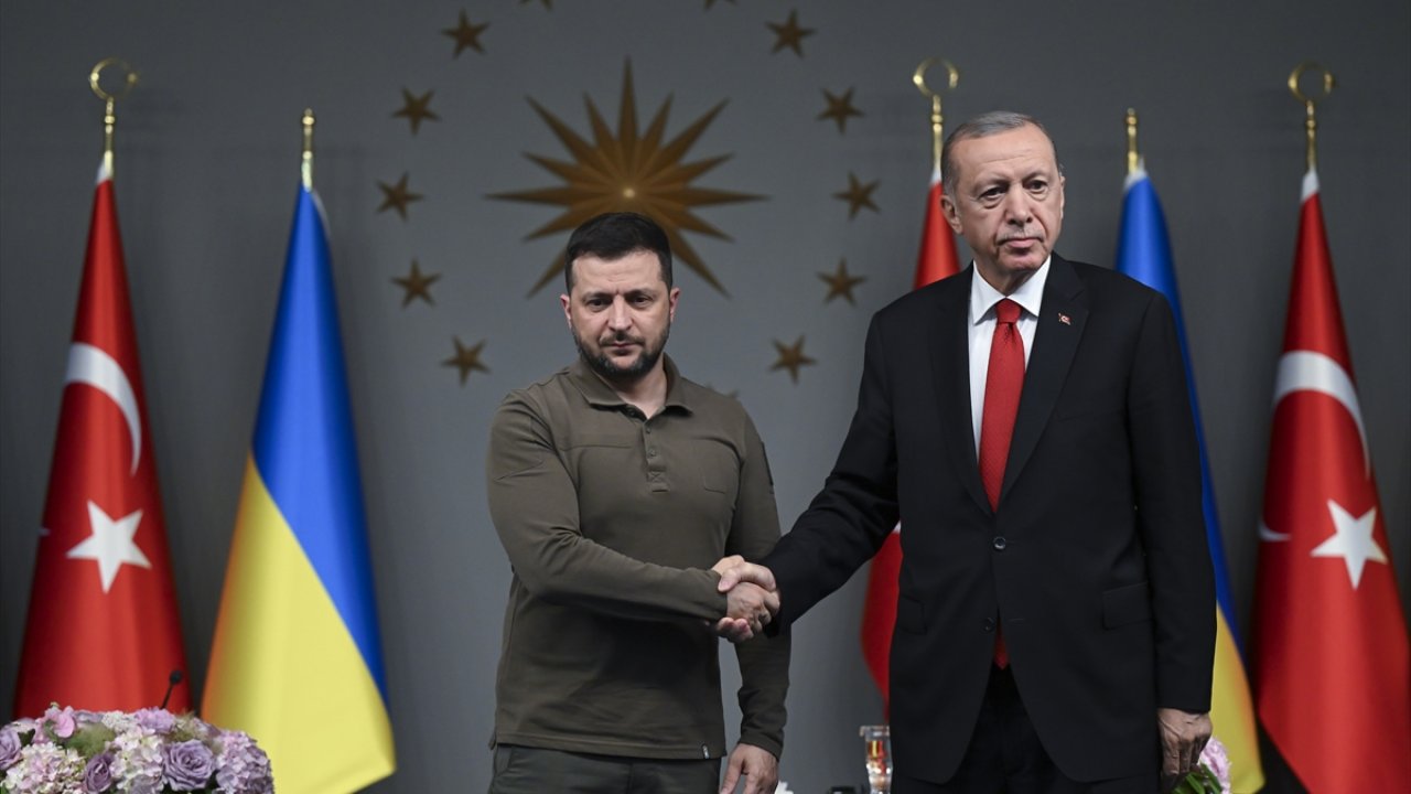 Zelenskiy'yi kabul eden Erdoğan: Esir değişimi konusunu Putin ile görüşeceğim