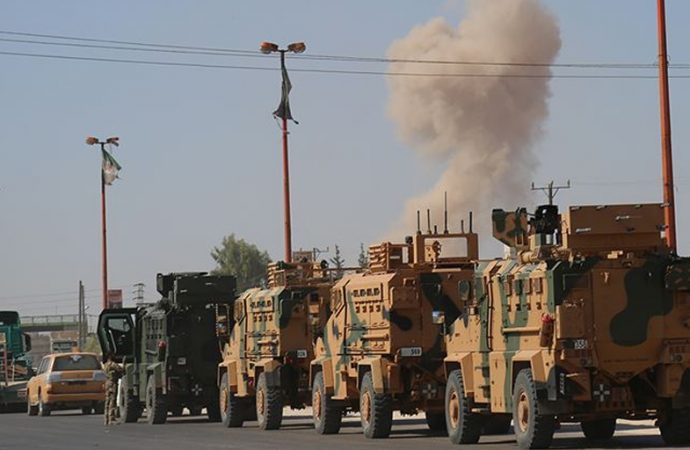 50 araçlık Türk askeri konvoyu İdlib’e girdi!