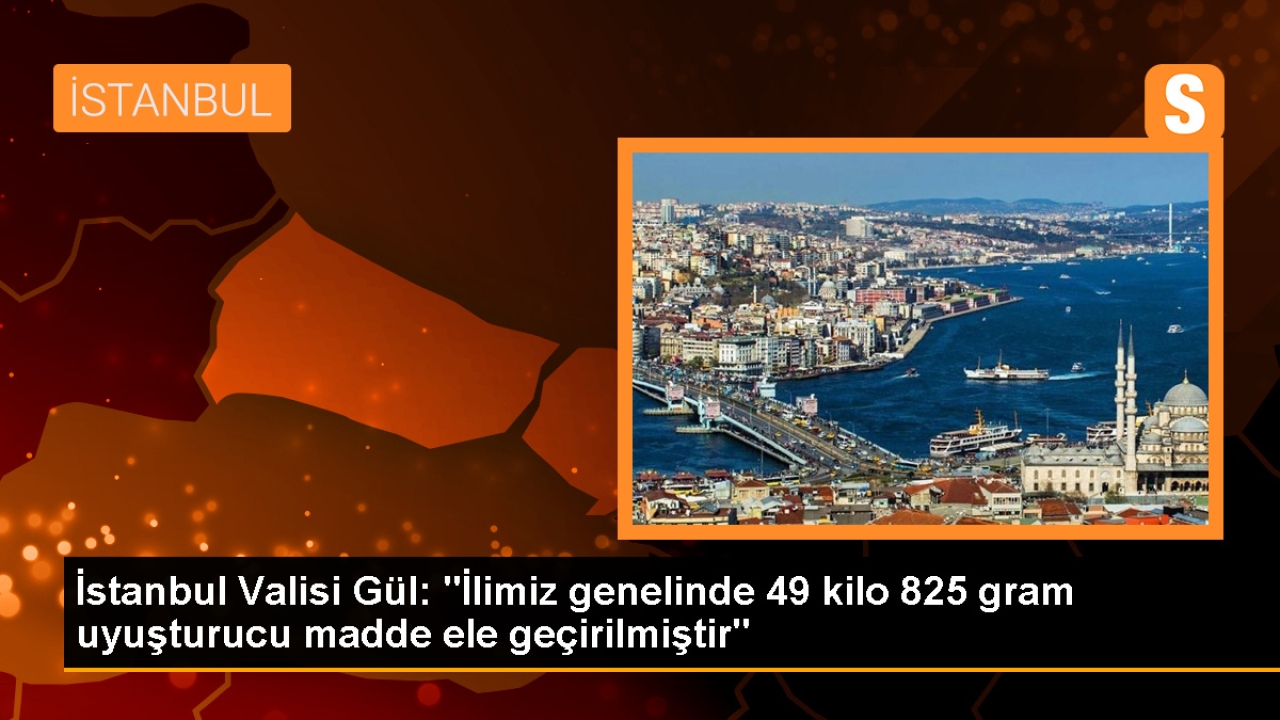 İstanbul'da 49 Kilo Uyuşturucu ve 25 Ecstasy Hapı Ele Geçirildi