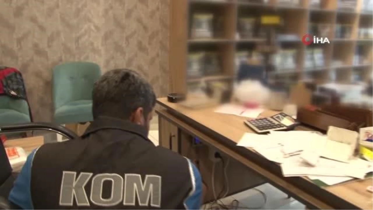 Özel kilit sistemli duvar ardındaki odalarda 3 milyonluk kaçak sigara ele geçirildi