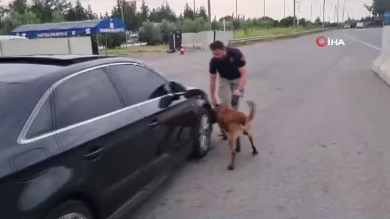 Polisin takibe aldığı araçtan 20 kilo esrar çıktı, bir şüpheli tutuklandı