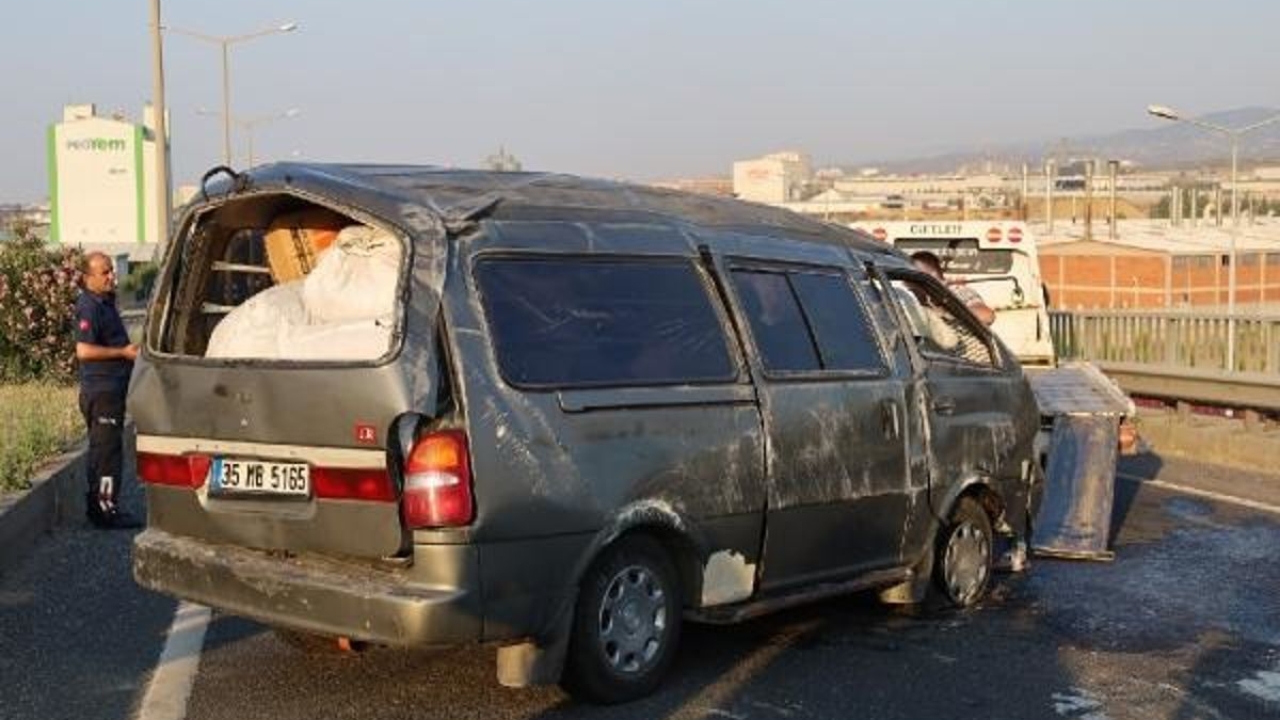 Turgutlu'da Minibüs Kazası: 7 Yaralı