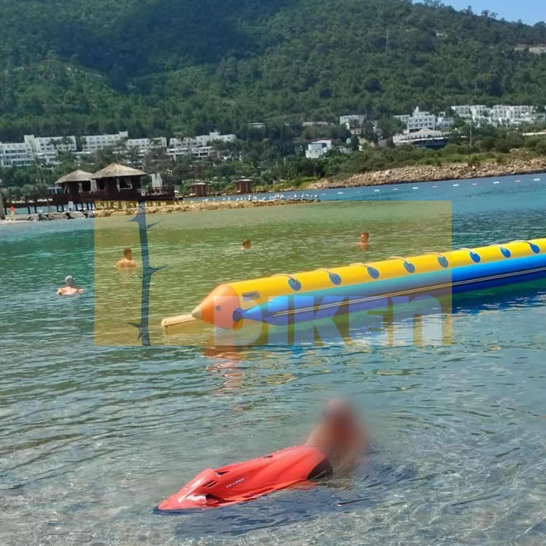 Baran Korkmaz'ın oğlu, babasının eski otelinde: Korumalar eşliğinde tatil yaptı
