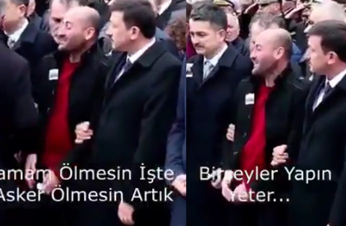 Şehit cenazesinde yürek yakan çığlık
